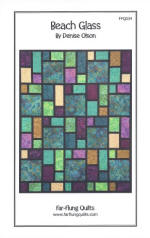 Beach Glass Quilt Pattern  (click to enlarge) 