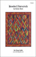 Beveled Diamonds Quilt Pattern  (click to enlarge) 