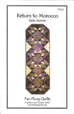  Return To Morocco Table Runner Pattern  (click to enlarge) 